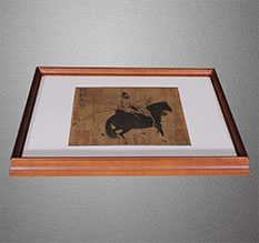 庆云书画装裱配框服务案例